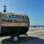 Saunair mobile sauna hire shingle beach